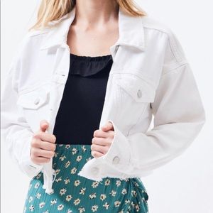 PAC Sun white denim jacket